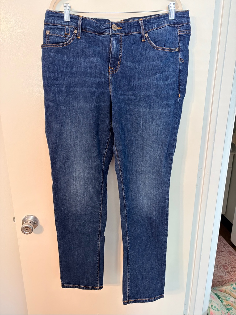 Torrid Boyfriend Straight Jeans 16R Vintage Stretch Dark Wash 30”